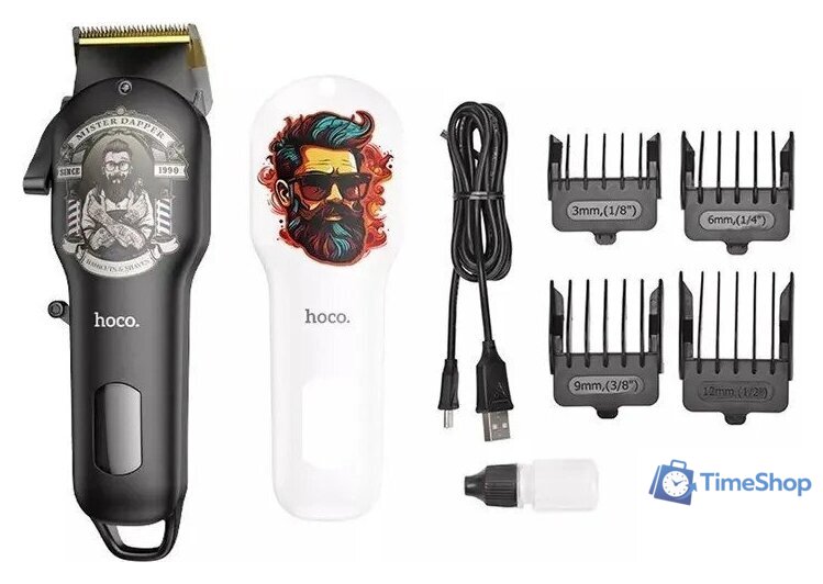 Машинка для стрижки волос Hoco HP20 - Изображение №9 — Интернет-магазин Time-Shop