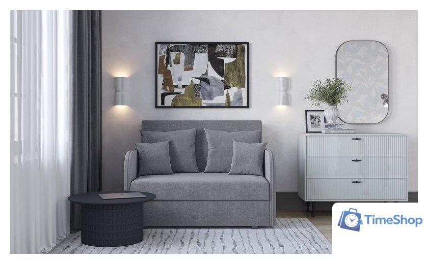 Диван Mio Tesoro Анри SB2 (Norton Slate) - Изображение №5 — Интернет-магазин Time-Shop