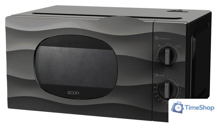 Микроволновая печь ECON ECO-2038M (черный) - Изображение №1 — Интернет-магазин Time-Shop