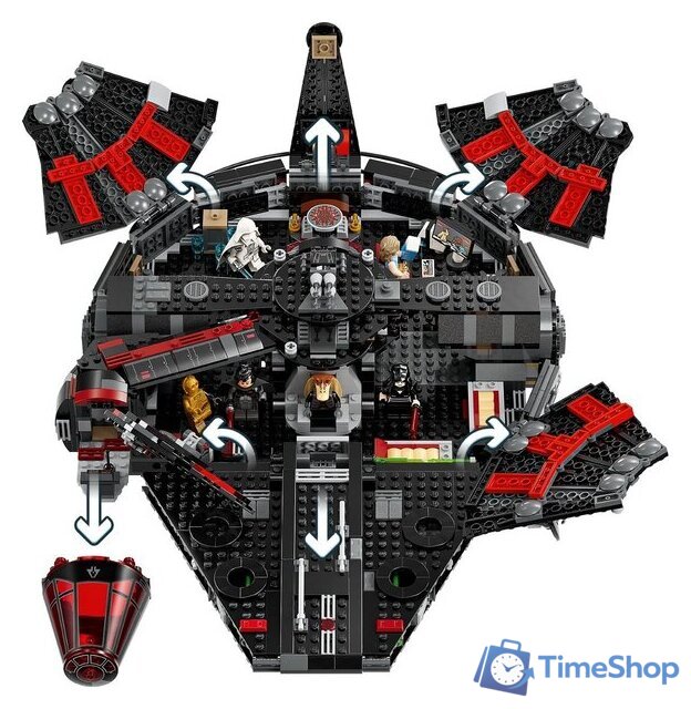 Конструктор LEGO Star Wars 75389 Темный сокол - Изображение №6 — Интернет-магазин Time-Shop
