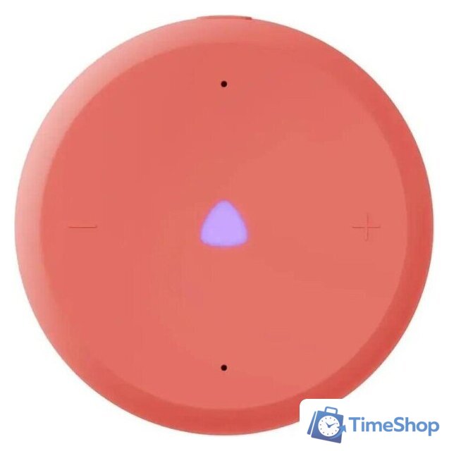 Умная колонка Яндекс Станция Лайт 2 без часов (коралловый) - Изображение №4 — Интернет-магазин Time-Shop