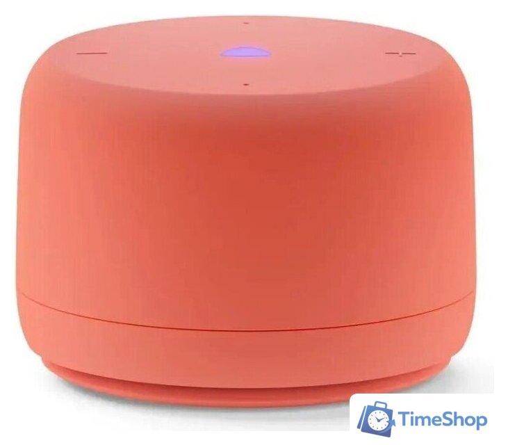 Умная колонка Яндекс Станция Лайт 2 без часов (коралловый) - Изображение №2 — Интернет-магазин Time-Shop