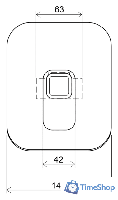 Смеситель без скрытого механизма Ravak 10° TD 062.00 [X070069] - Изображение №3 — Интернет-магазин Time-Shop