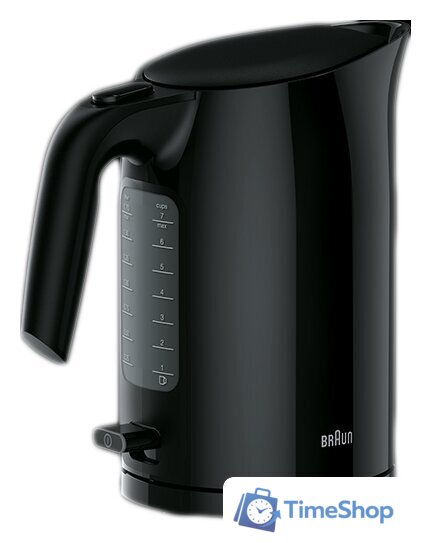 Электрический чайник Braun PurEase WK 3000 BK (черный) - Изображение №1 — Интернет-магазин Time-Shop