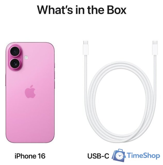 Телефон Apple iPhone 16 256GB (розовый) - Изображение №7 — Интернет-магазин Time-Shop