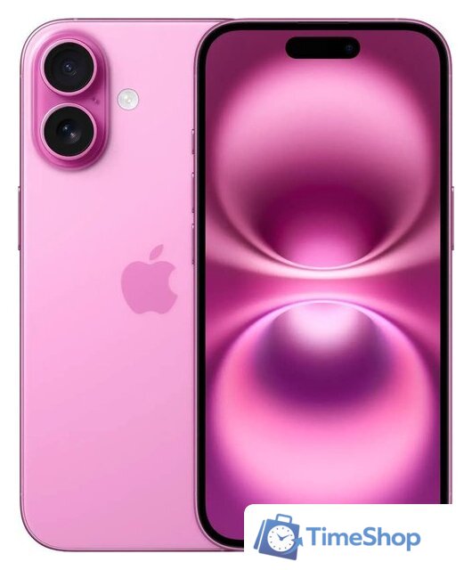 Телефон Apple iPhone 16 256GB (розовый) - Изображение №1 — Интернет-магазин Time-Shop