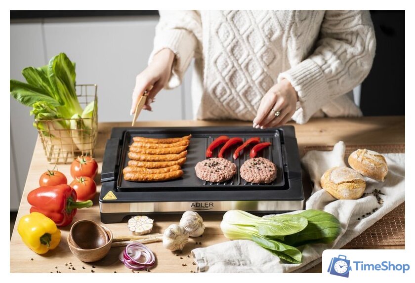 Электрогриль Adler AD 6614 - Изображение №10 — Интернет-магазин Time-Shop