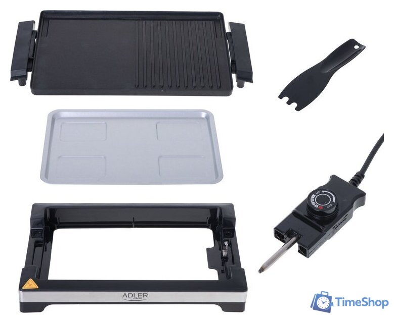 Электрогриль Adler AD 6614 - Изображение №6 — Интернет-магазин Time-Shop