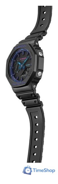 Наручные часы Casio G-Shock GA-2100VB-1A - Изображение №4 — Интернет-магазин Time-Shop