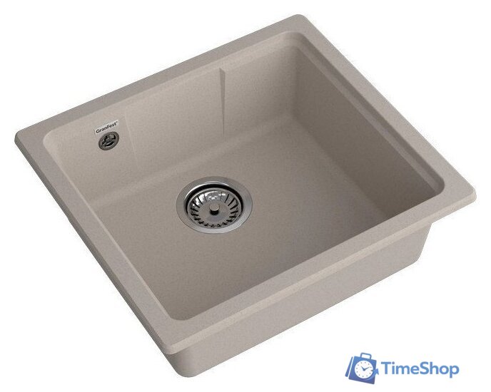 Кухонная мойка GranFest Urban GF-UR-4550 (песочный) - Изображение №2 — Интернет-магазин Time-Shop