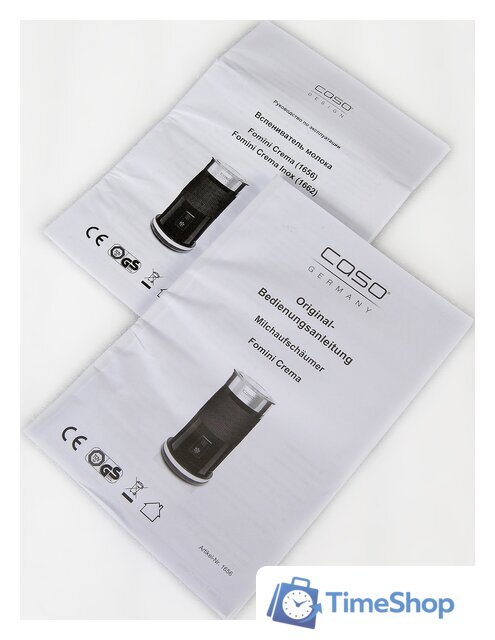 Автоматический вспениватель молока CASO Fomini Crema - Изображение №10 — Интернет-магазин Time-Shop