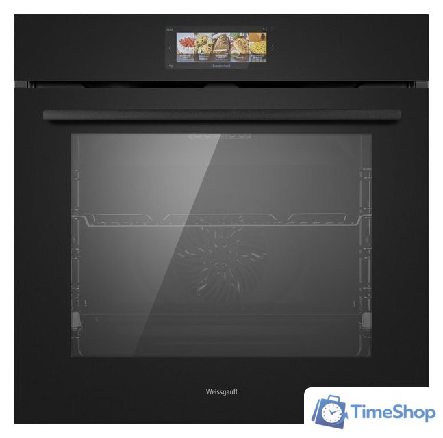 Электрический духовой шкаф Weissgauff EOM 899 Color Touch Black Matt - Изображение №1 — Интернет-магазин Time-Shop