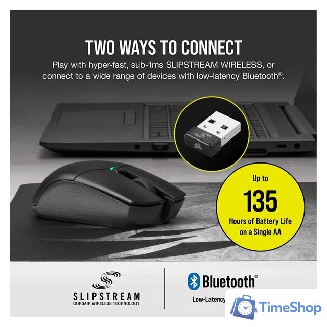 Игровая мышь Corsair Katar Pro Wireless - Изображение №10 — Интернет-магазин Time-Shop