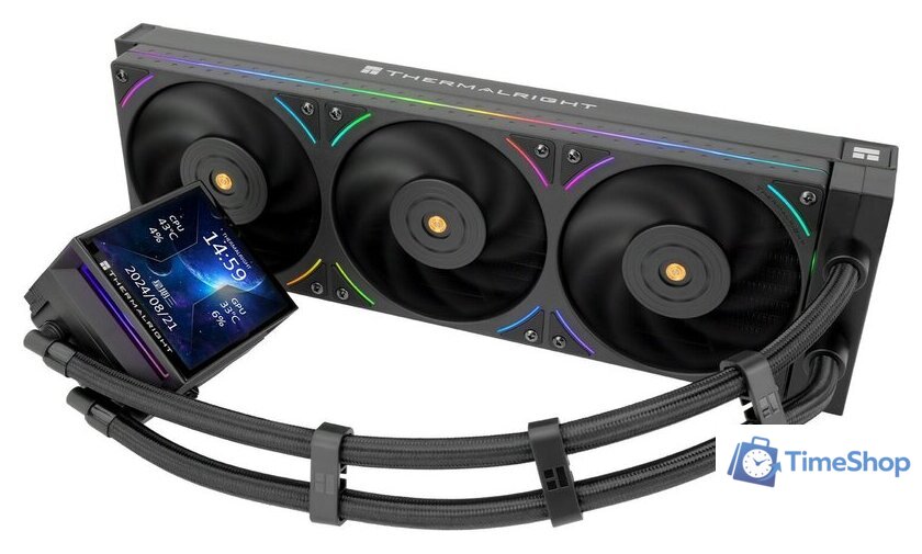 Система жидкостного охлаждения для процессора Thermalright Hyper Vision 360 UB ARGB (черный) - Изображение №3 — Интернет-магазин Time-Shop