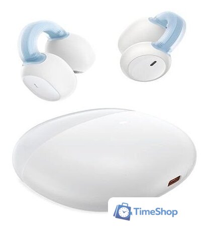 Наушники Baseus AirGo 1 Ring (белый) - Изображение №2 — Интернет-магазин Time-Shop