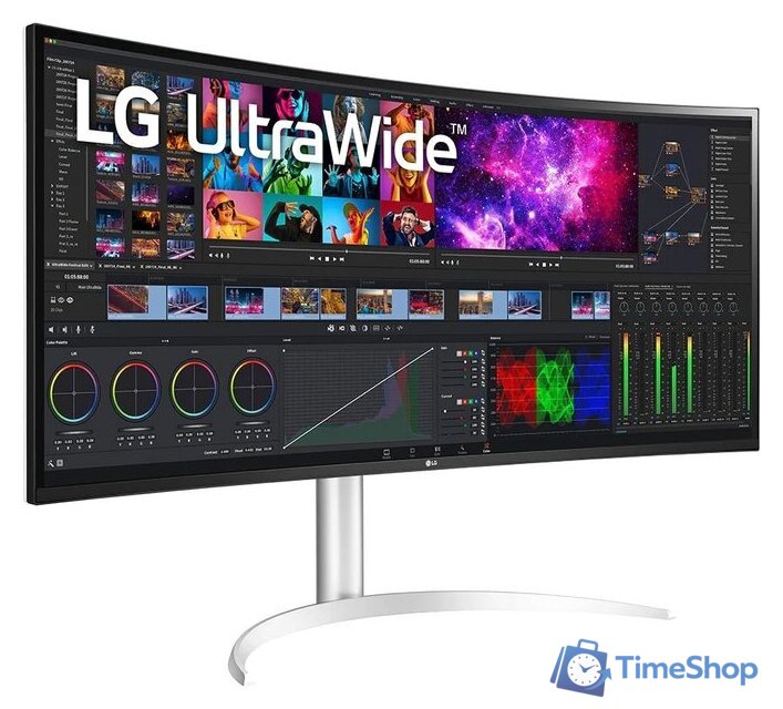 Монитор LG UltraWide 40WP95C-W - Изображение №4 — Интернет-магазин Time-Shop
