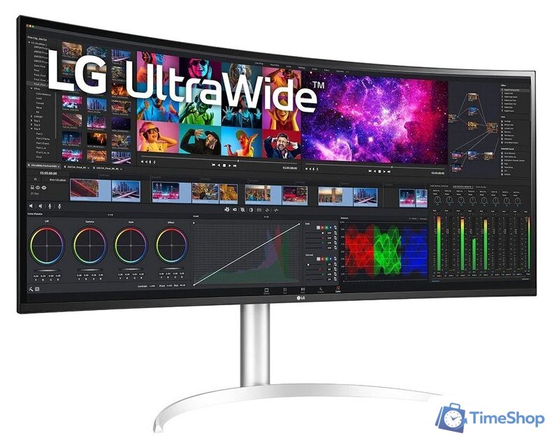 Монитор LG UltraWide 40WP95C-W - Изображение №3 — Интернет-магазин Time-Shop