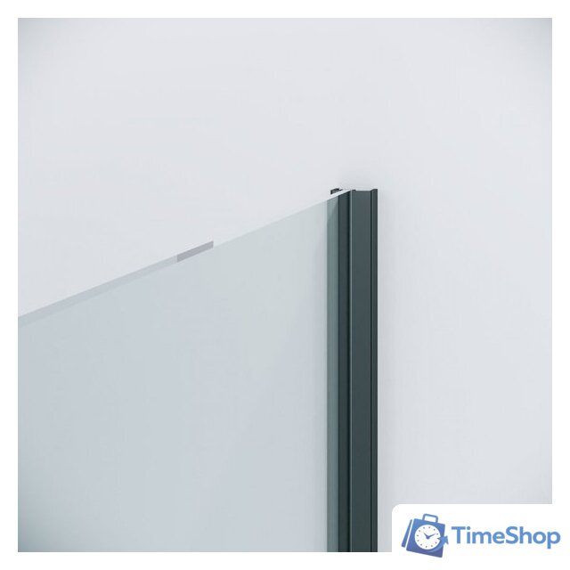 Душевая дверь Niagara Nova NG-34-9AGR 90x195 (графит/прозрачное стекло) - Изображение №3 — Интернет-магазин Time-Shop