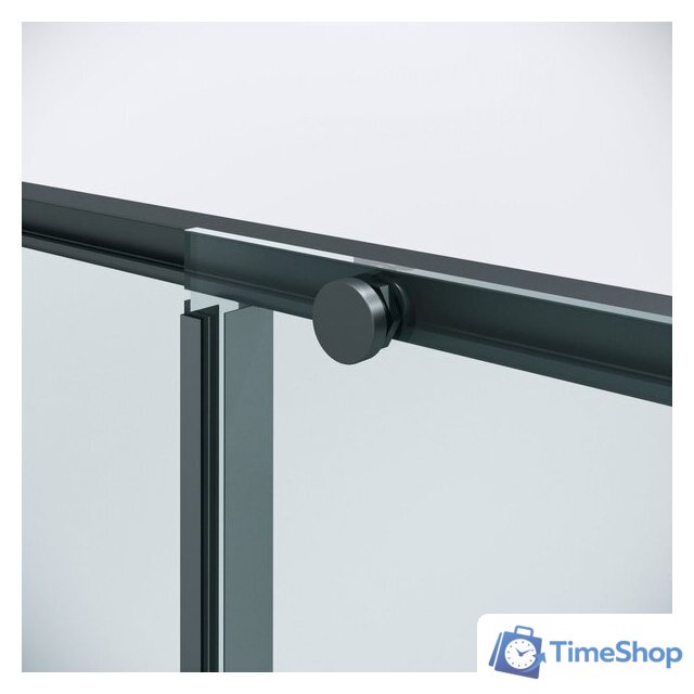 Душевая дверь Niagara Nova NG-34-9AGR 90x195 (графит/прозрачное стекло) - Изображение №5 — Интернет-магазин Time-Shop