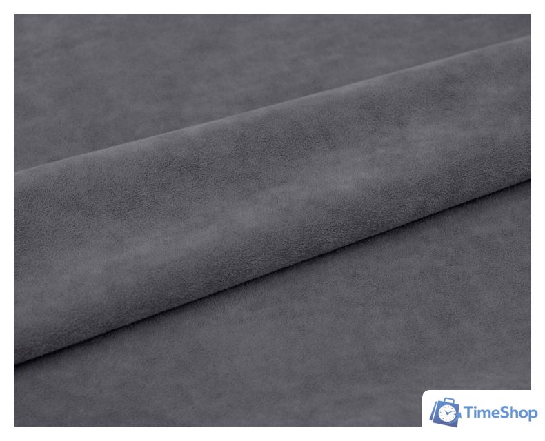 Угловой диван Анмикс Бергамо (серый велюр) - Изображение №4 — Интернет-магазин Time-Shop