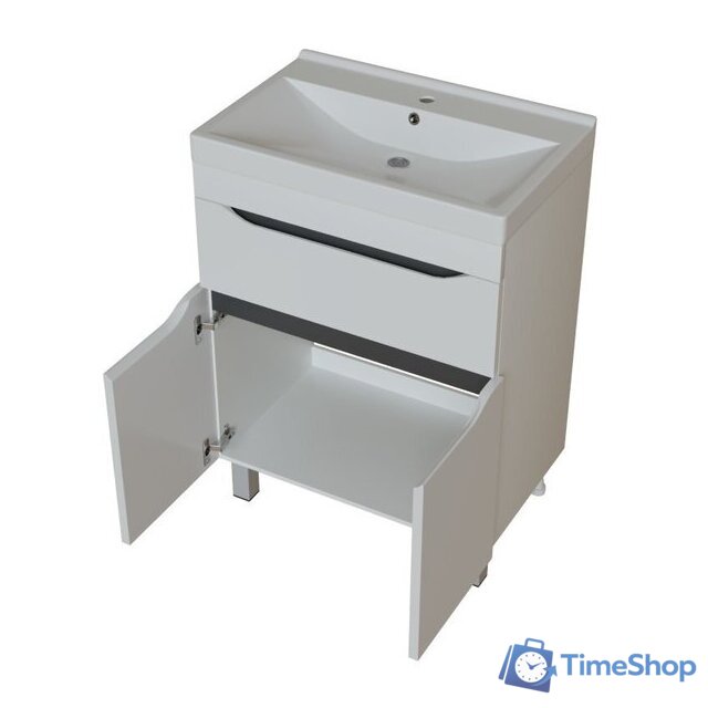  Mixline Тумба под умывальник Лайн-60 555462 - Изображение №2 — Интернет-магазин Time-Shop