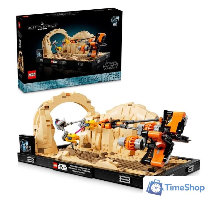 Конструктор LEGO Star Wars 75380 Диорама Мос Эспа Подрас - Изображение №2 — Интернет-магазин Time-Shop