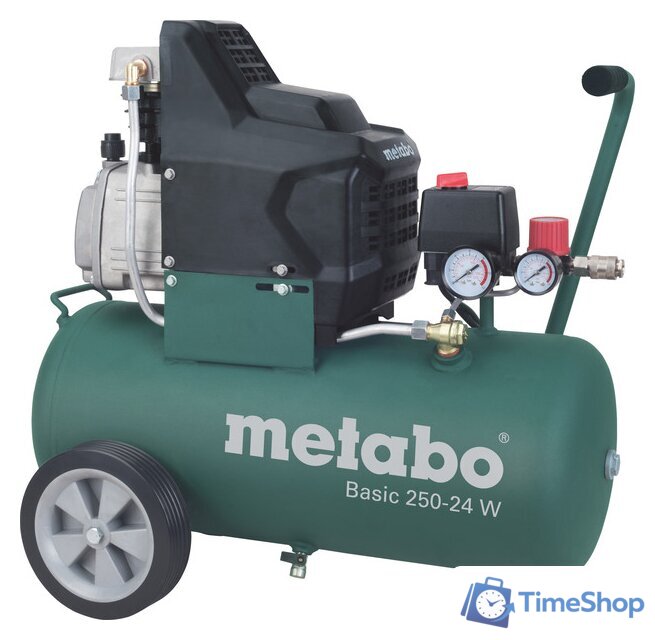Компрессор Metabo Basic 250-24 W (6.01533.00) - Изображение №1 — Интернет-магазин Time-Shop