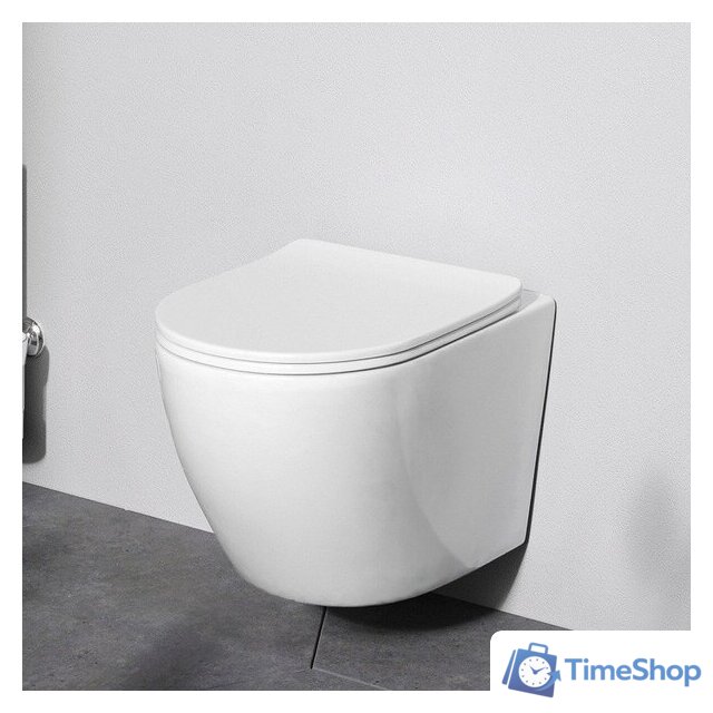 Унитаз подвесной AM.PM Like AquaSpin C801900SC - Изображение №5 — Интернет-магазин Time-Shop