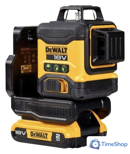 Лазерный нивелир DeWalt DCLE34031D1 (с 1-им АКБ, кейс) - Изображение №2 — Интернет-магазин Time-Shop