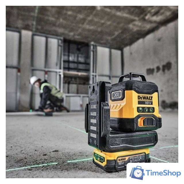 Лазерный нивелир DeWalt DCLE34031D1 (с 1-им АКБ, кейс) - Изображение №3 — Интернет-магазин Time-Shop