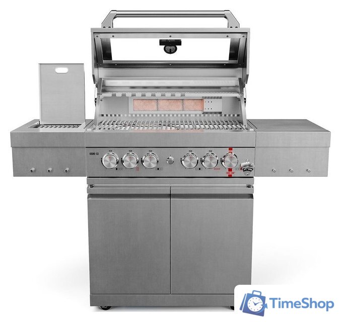 Газовый гриль для дачи Koler Krone S3 Silver KK-S3/S - Изображение №11 — Интернет-магазин Time-Shop
