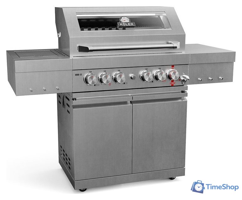Газовый гриль для дачи Koler Krone S3 Silver KK-S3/S - Изображение №12 — Интернет-магазин Time-Shop