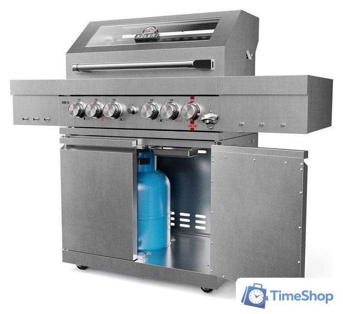 Газовый гриль для дачи Koler Krone S3 Silver KK-S3/S - Изображение №30 — Интернет-магазин Time-Shop