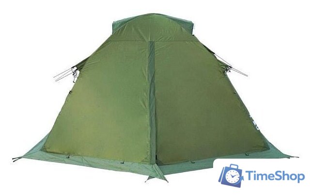 Экспедиционная палатка TRAMP Mountain 4 v2 (зеленый) - Изображение №6 — Интернет-магазин Time-Shop