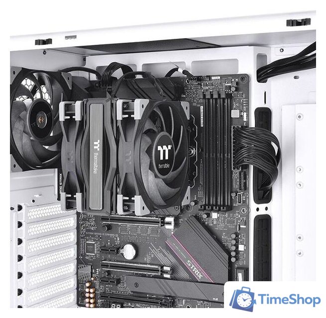 Кулер для процессора Thermaltake Toughair 510 CL-P075-AL12BL-A - Изображение №6 — Интернет-магазин Time-Shop