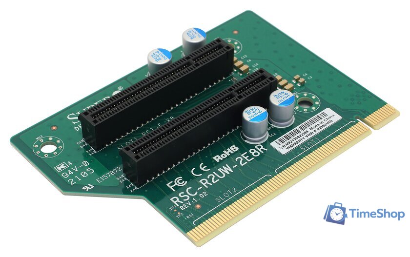 Райзер Supermicro RSC-R2UW-2E8R - Изображение №1 — Интернет-магазин Time-Shop
