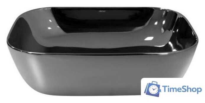 Умывальник Abber Rechteck AC2200GS (серебристый) - Изображение №2 — Интернет-магазин Time-Shop