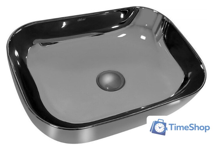 Умывальник Abber Rechteck AC2200GS (серебристый) - Изображение №1 — Интернет-магазин Time-Shop