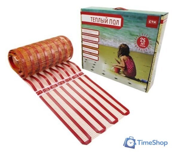Нагревательный мат СТН City Heat 5.5х0.5 м 420 Вт - Изображение №1 — Интернет-магазин Time-Shop