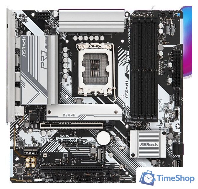 Материнская плата ASRock B760M Pro RS - Изображение №2 — Интернет-магазин Time-Shop