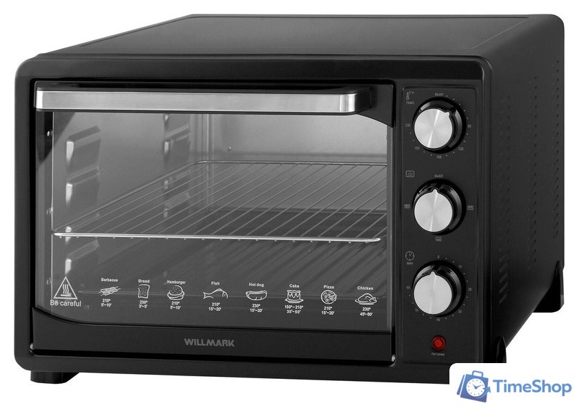 Мини-печь Willmark WO-392B - Изображение №1 — Интернет-магазин Time-Shop