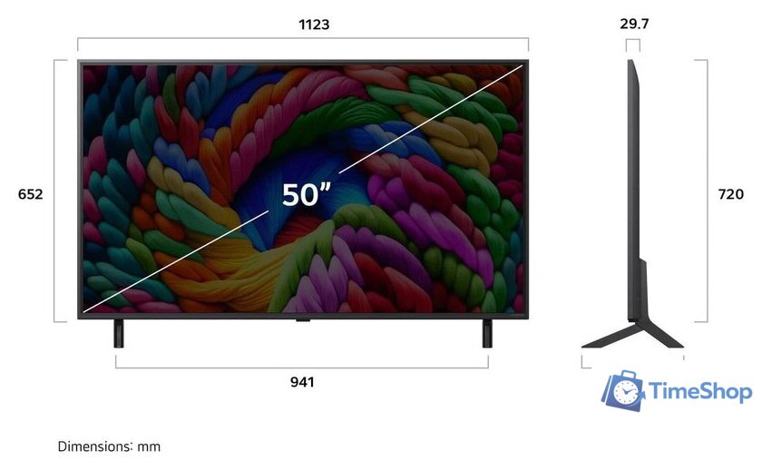 Телевизор LG Nanocell AI NANO90 50NANO90A6B - Изображение №4 — Интернет-магазин Time-Shop
