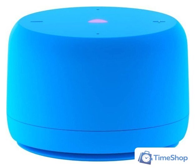 Умная колонка Яндекс Станция Лайт 2 без часов (синий) - Изображение №3 — Интернет-магазин Time-Shop