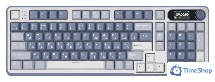 Клавиатура Royal Kludge RK-S98 RGB Ocean Blue (RK Cream) - Изображение №2 — Интернет-магазин Time-Shop