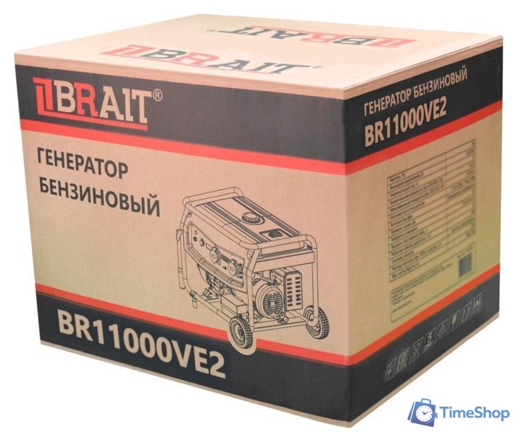 Бензиновый генератор Brait BR11000VE2 - Изображение №8 — Интернет-магазин Time-Shop