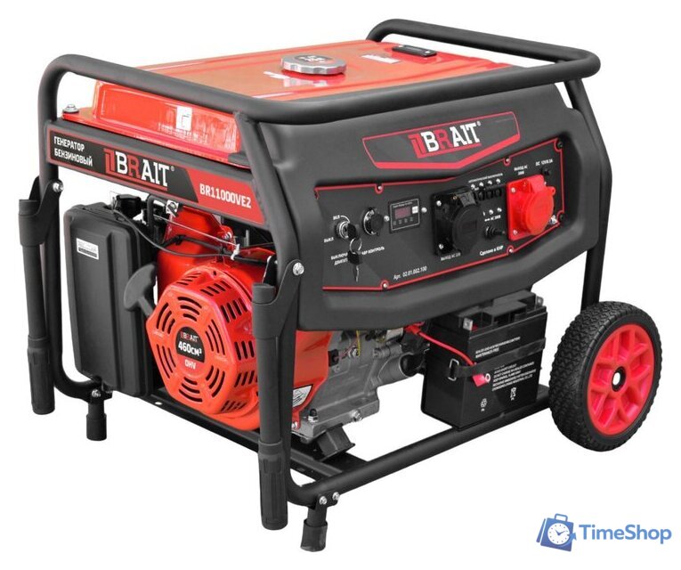 Бензиновый генератор Brait BR11000VE2 - Изображение №1 — Интернет-магазин Time-Shop