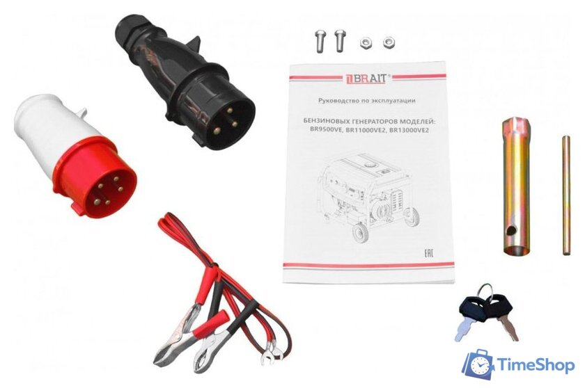 Бензиновый генератор Brait BR11000VE2 - Изображение №7 — Интернет-магазин Time-Shop