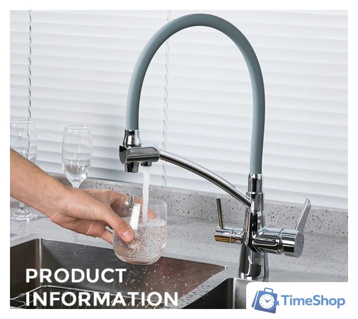 Смеситель Gappo G4398-17 - Изображение №2 — Интернет-магазин Time-Shop