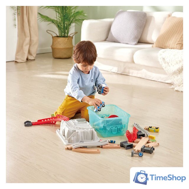 Набор железной дороги Hape Городской поезд E3771 - Изображение №3 — Интернет-магазин Time-Shop