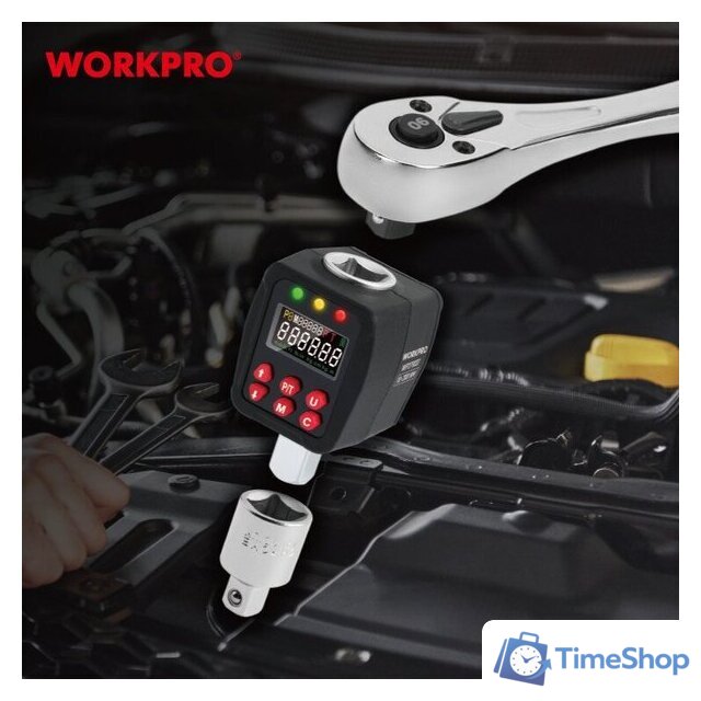 Динамометрический адаптер Workpro WP271037 - Изображение №2 — Интернет-магазин Time-Shop